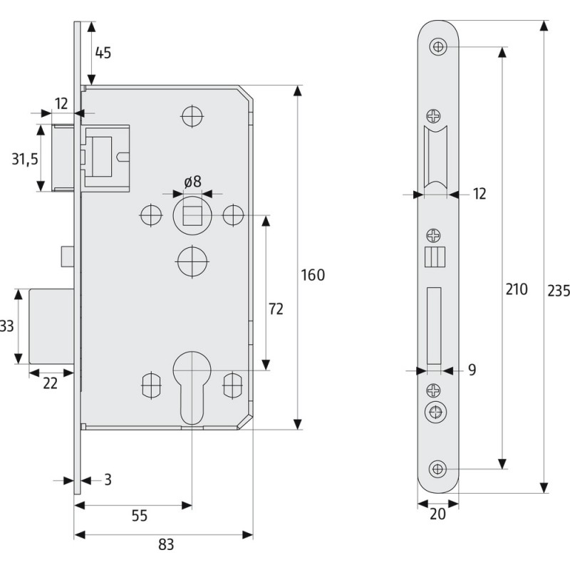 TKZ40/20 R/L ER PZ 